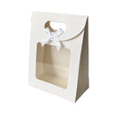 24PCS Bow Flap Tote Bag Reusable Shopping Carry Bag Gift Party Packaging Bag - 16x12x6cm