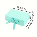 5X Medium Premium Gift Boxes with Ribbon Multi-Color Hamper Packaging Set - Orange