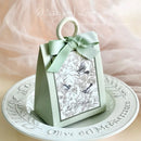 50PCS Gift Bags 3 Colours Aesthetic French Forest Theme Party Packing Bags - Champagne