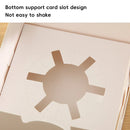 50Pcs Clear Window Dessert Cake Packaging Gift Box Bakery Treat Party Treat Box - Kraft
