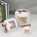 20PCS Small Gift Box Candy Storage Box Party Favor Treat Packaging Recyclable - Kraft-L