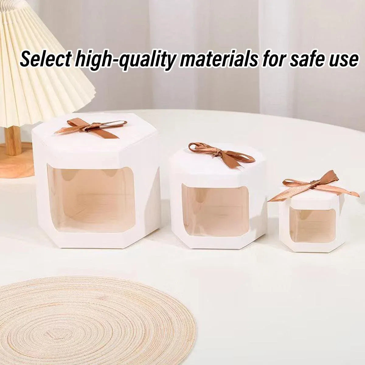 20PCS Small Gift Box Candy Storage Box Party Favor Treat Packaging Recyclable - Kraft-L