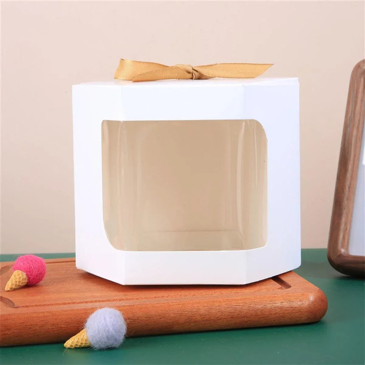 20PCS Small Gift Box Candy Storage Box Party Favor Treat Packaging Recyclable - Kraft-L