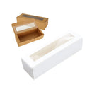 30 Pcs Kraft Paper Window Box Cardboard Gift Packaging Bakery Party Favour Box - Kraft