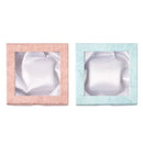 12Pcs Clear Window Jewelry Boxes Transparent Lid Display Case For Necklace Ring - Blue