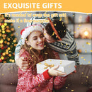 20 Pcs Holiday Party Gift Boxes Festive Packaging Box Set Foldable Kraft White - White