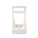 30PCS Flower Gift Packaging Boxes with Handle Durable Birthday Wedding Favors - White