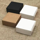 40x Paper Wedding Favour Boxes Party Favour Cookie Candy Soap Bomboniere boxes - White