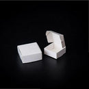 40x Paper Wedding Favour Boxes Party Favour Cookie Candy Soap Bomboniere boxes - White