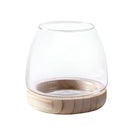 Japanese Style Small Glass Vases Fish Tank for Elegant Home Decor - L