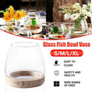 Japanese Style Small Glass Vases Fish Tank for Elegant Home Decor - L