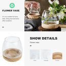 Japanese Style Small Glass Vases Fish Tank for Elegant Home Decor - L