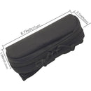 2-Piece Black Zipped Eyewear Case Set