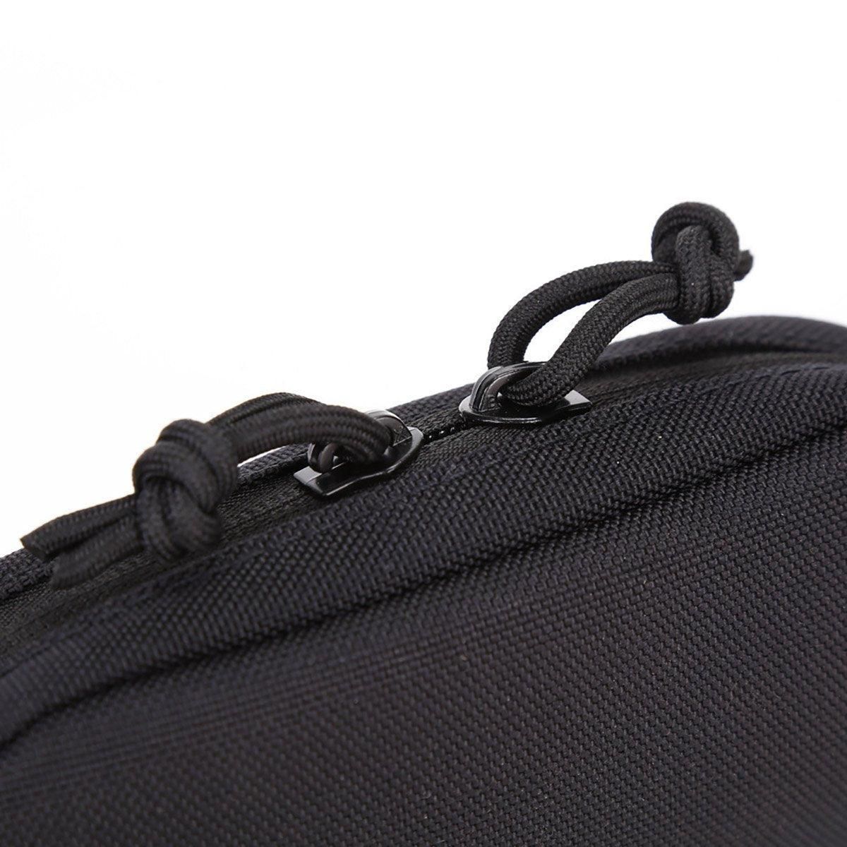 2-Piece Black Zipped Eyewear Case Set
