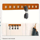 Wall Mount Glasses Storage Rack for Sunglasses Organizer Home Display Rack - White