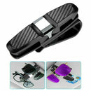 1Pc Car Glasses Holder Clip Case Sunglasses Eyeglasses Ticket Card Clip Holder