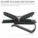 1Pc Car Glasses Holder Clip Case Sunglasses Eyeglasses Ticket Card Clip Holder