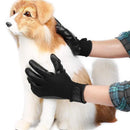 Black Pet Grooming Gloves - 1 Pair (2 Pieces)
