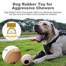 Licking Dog Gnawing Toy Slow Feeder Dinosaur Eggs Interactive Slow Food Dog Toy - Black
