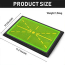 Golf Training Mat for Swing Detection Batting Divot Golf Hitting Practice Mat