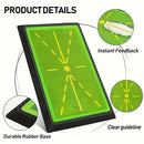 Golf Training Mat for Swing Detection Batting Divot Golf Hitting Practice Mat