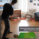 3in1 Golf Training Mat Portable Hitting Practice Driving Range Training Tool