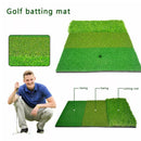 3in1 Golf Training Mat Portable Hitting Practice Driving Range Training Tool