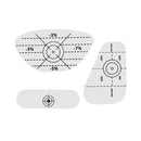 100 Golf Club Face Impact Stickers, 3 Types