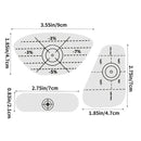 100 Golf Club Face Impact Stickers, 3 Types