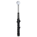 Golf Swing Training Aid Telescopic Impact Sound Stick Exercise Tool for Practice - Black