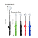 Golf Swing Training Aid Telescopic Impact Sound Stick Exercise Tool for Practice - Blue