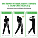Golf Swing Training Aid Telescopic Impact Sound Stick Exercise Tool for Practice - Blue