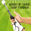 Golf Swing Training Aid Telescopic Impact Sound Stick Exercise Tool for Practice - Blue