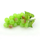 10Pcs Lifelike Artificial Grapes Decorative Fake Fruit for Weddings & Decor - Purple