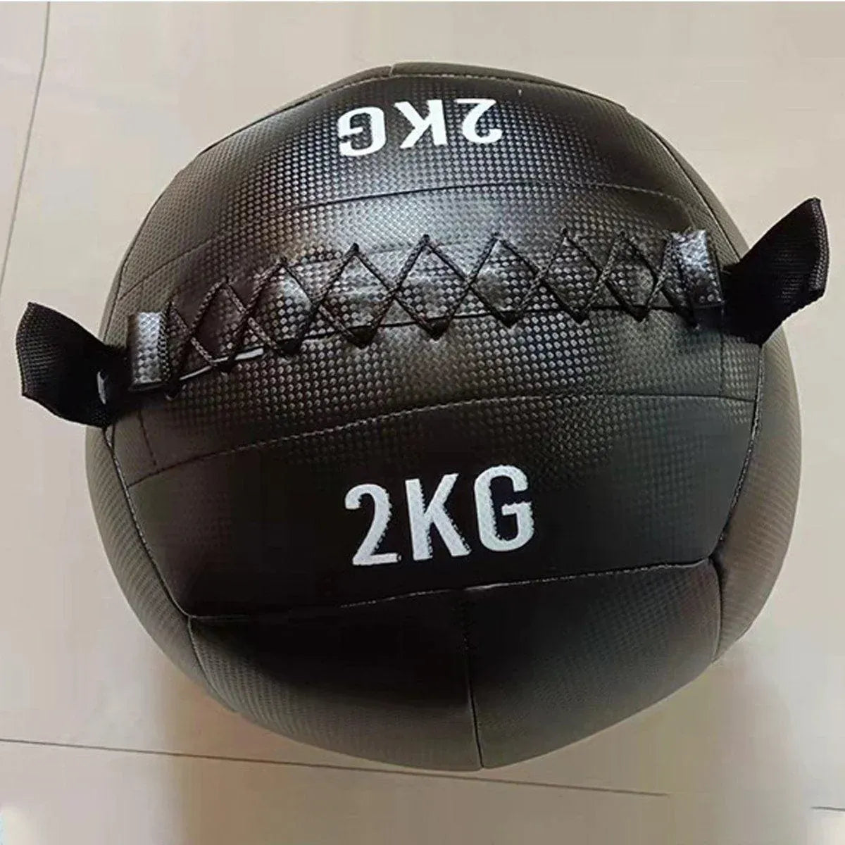 Non-Elastic Soft Squat Wall Ball for Solid Gravity and Balance Training Workouts - 2kg