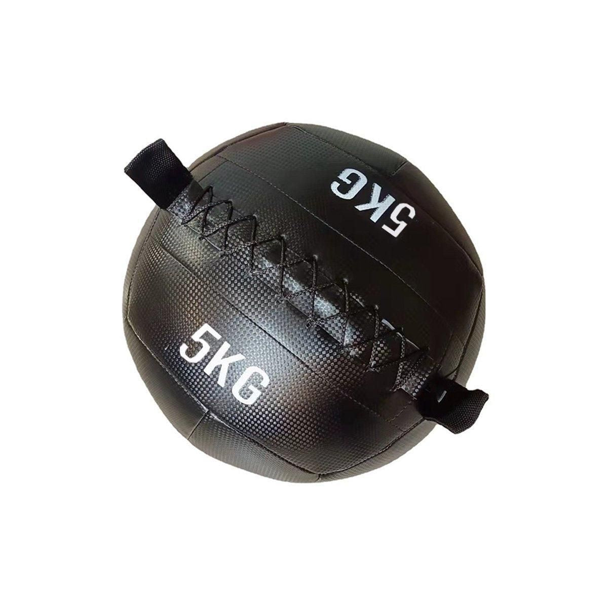 Non-Elastic Soft Squat Wall Ball for Solid Gravity and Balance Training Workouts - 5kg