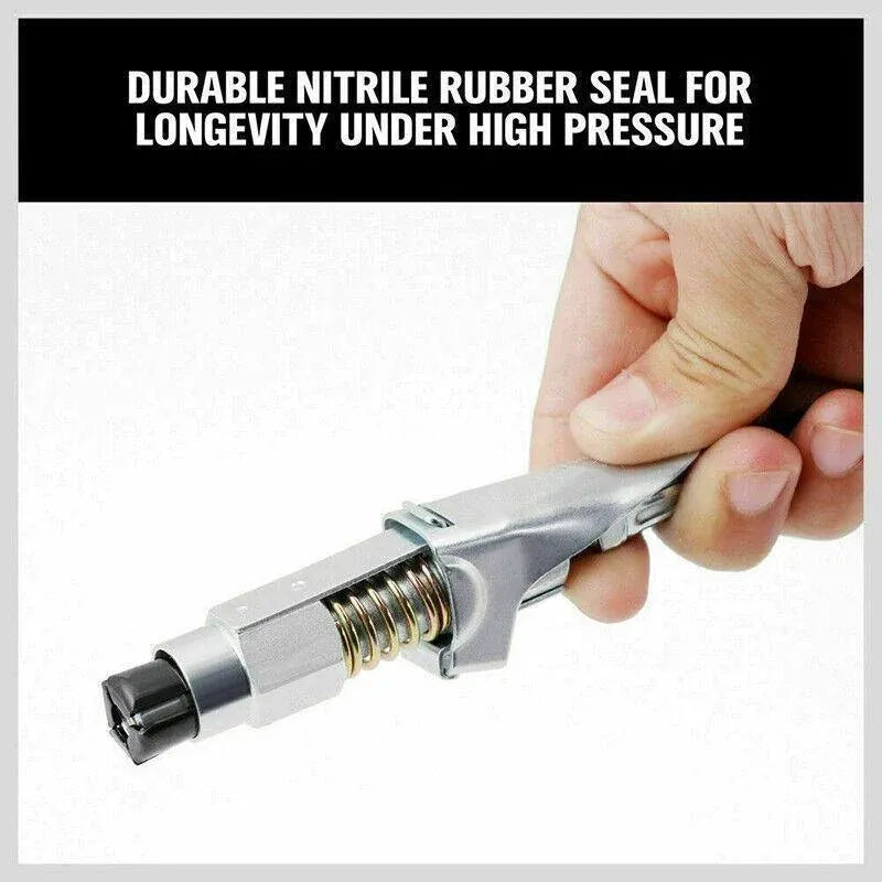 Grease Coupler Quick Release One Hand 1/8inch NPT Fitting 10000psi