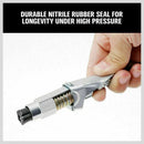 Grease Coupler Quick Release One Hand 1/8inch NPT Fitting 10000psi