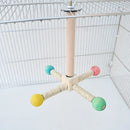 Parrot Toy Rotating Station Stand for Parrots Cockatiel Bird For Small Birds