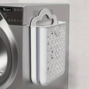 Household Foldable Dirty Clothes Basket Wall Mounted for Bathroom Storage