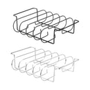 Barbecue Grill Net Outdoor BBQ Rack Cooking Basket Baking Tool Picnic Camping - Black