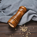Wooden Pepper Grinder Pepper Mill Set Manual Home Salt Pepper Powder Bottle ﻿ - 8inch