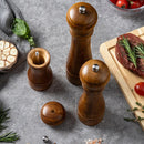 Wooden Pepper Grinder Pepper Mill Set Manual Home Salt Pepper Powder Bottle ﻿ - 8inch