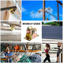 4PCS V-Type Track Wheel Guide Wheel with Bracket Pulley Sturdy Cold-rolled Steel