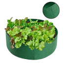 5x Felt Planting Bag Round Vegetable Garden Flower Seedling Grow Bags for Plants - Black-90*30cm