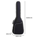 Electric Bass Guitar Bag Padded Backpack Cotton Shoulder Case Thick Protection