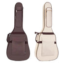Waterproof Guitar Bag Musical for Guitars Protection Home Travel Gig Practice - Coffee