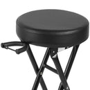 Folding Guitar Stool With Stand Suitable for Acoustic Electric Guitar Performance