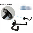 Wall Mounted Guitar Hanger Split Type for Guitar Studio Space Saving Secure Hold