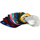 20X Multicolor Celluloid Acoustic Electric Guitar Picks Plectrums Thin 0.46mm